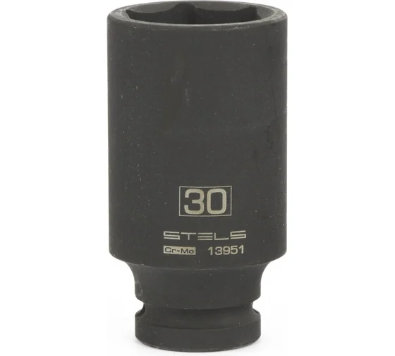 Головка ударная шестигранная удлиненная 30х1/2 Stels