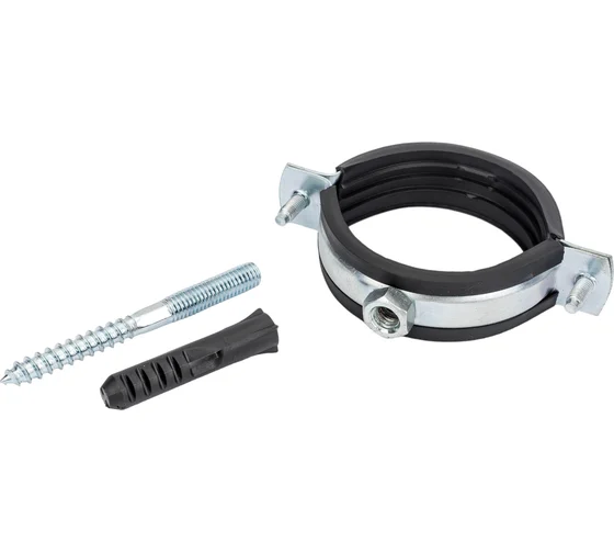 Хомут трубный со стяжкой винтом  50 58-64 ЮмКом