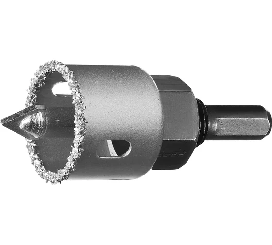 Коронка керамика/кирпич/пор.бетон карбид-вольфрам  76х25мм Зубр