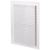 Решетка вентиляционная пластик 170х238 с сеткой Seria1 2417 Zernberg