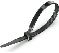 Хомут нейлоновый  2,5х200мм 100шт черный