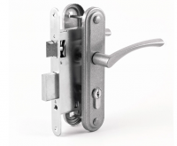 Замок врезной 13см с руч. бриллиант язычок 3В7 Омега