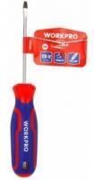 Отвертка SL8х200мм Workpro---