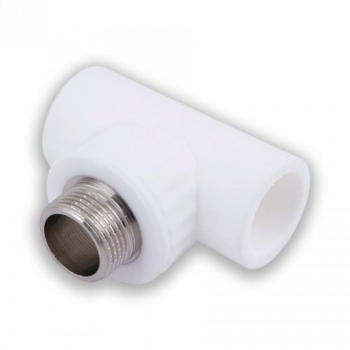 ППР Тройник комбиниров. 20х1/2 наружняя резьба Valfex