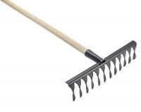 Грабли 12з сварные витые с черенком ГВ-12