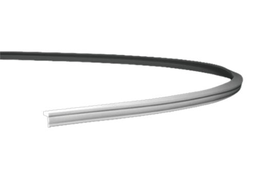 ПУ Европласт Карниз  27х25х2000 1.50.258 гибкий 