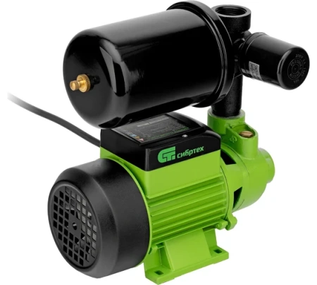 Станция насосная 400Вт напор 32м 35л/мин рессивер 19л Сибртех(37)