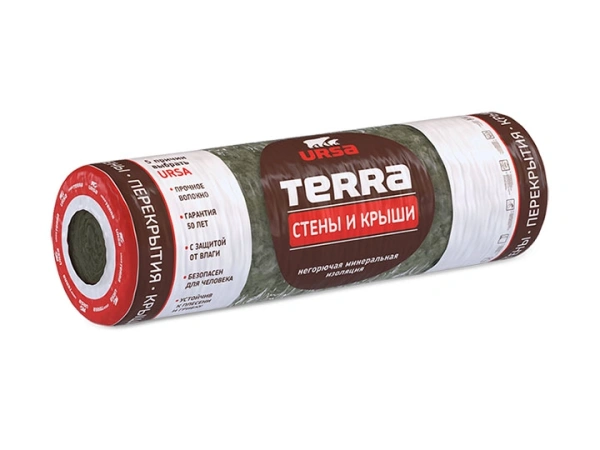 Минвата с/в 100х1200х3900мм 7,32 м2 Terra 37 RN Ursa