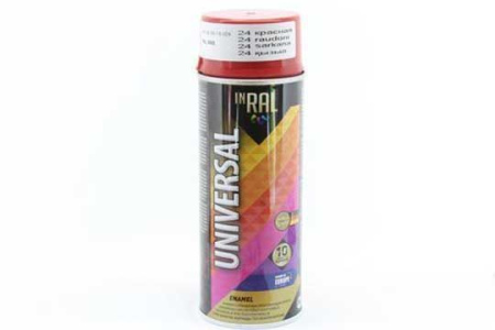Эмаль НЦ темно-красная 400мл 3005 Universal Inral---