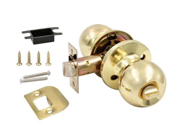 Защелка круглая фиксатор Z1-A  золото PВ Damx