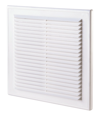 Решетка вентиляционная пластик 200х200  с сеткой Seria1 2020 Zernberg-----