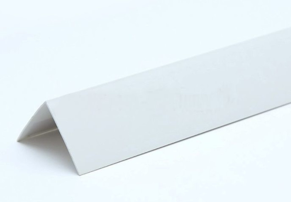 Уголок ПВХ  22х22х2700 белый глянцевый Деконика