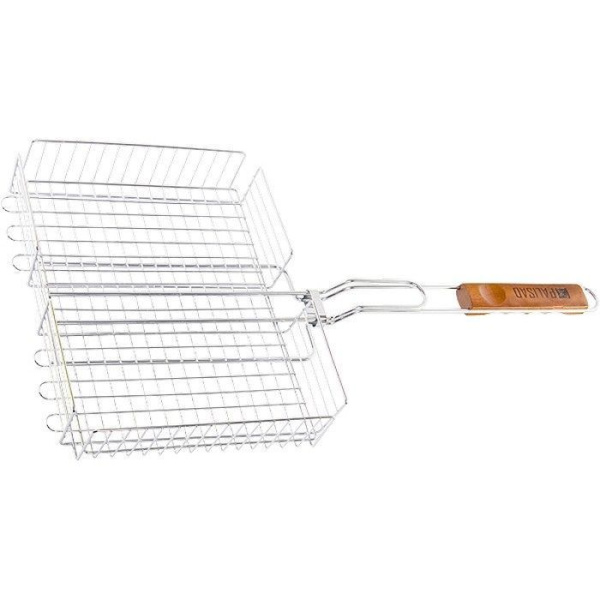 Решетка-гриль 315х410х70 хромированная Palisad