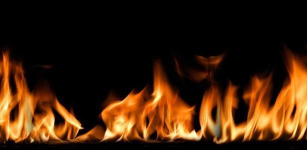 Фартук кухонный 3000х600х1,5мм Огонь***